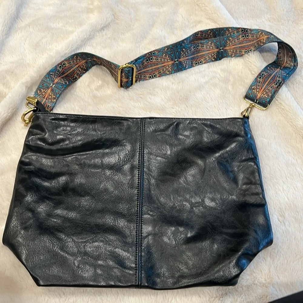 Faux leather boho crossbody bag/purse-NWT